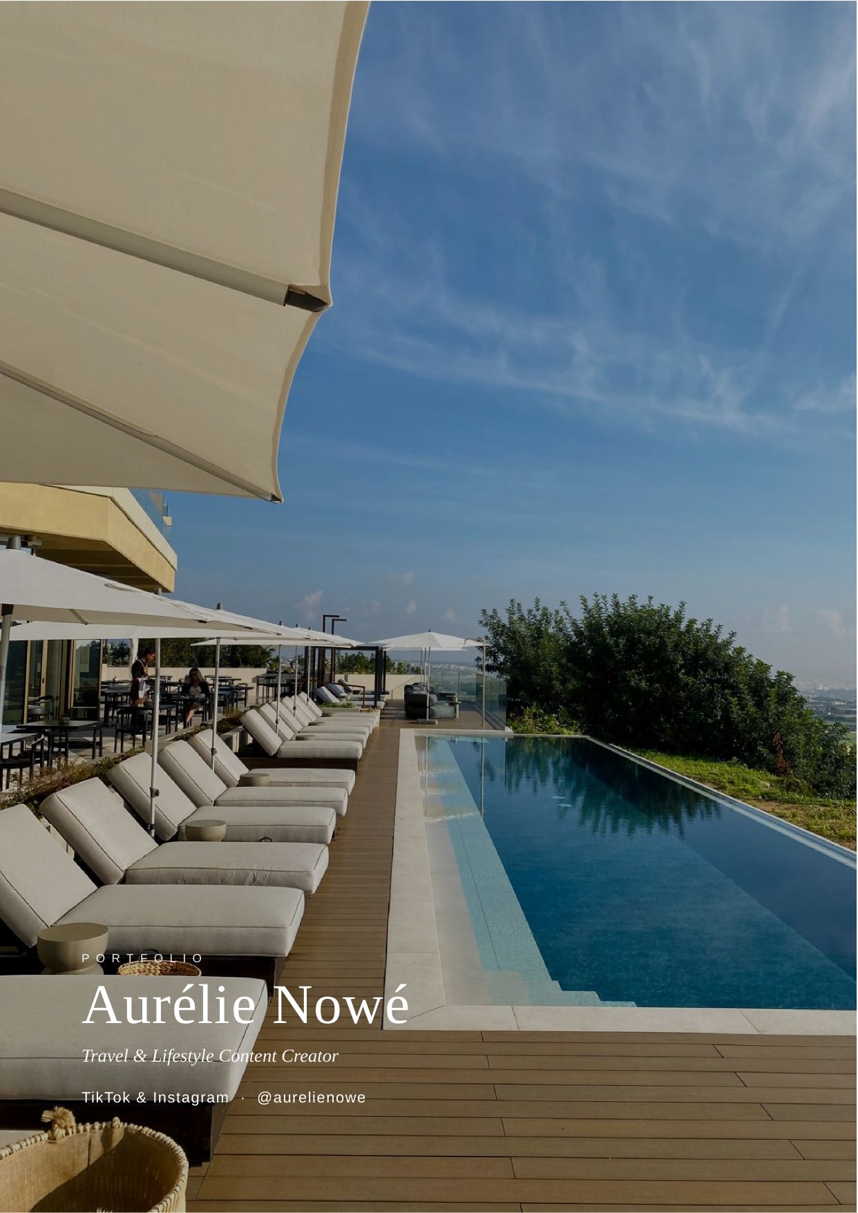 Aurélie Nowé portfolio – cover